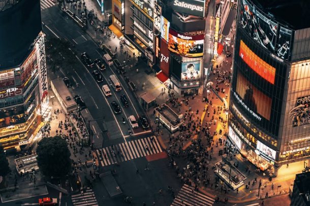 Shibuya, l'incrocio piu famoso di Tokyo